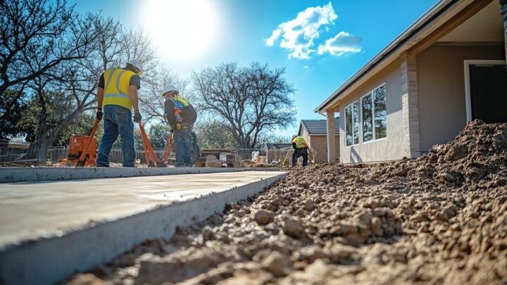 Peut-on couler une dalle béton directement sur la terre pour une maison ?